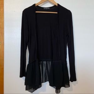 Kim & Cami black dressy cardigan